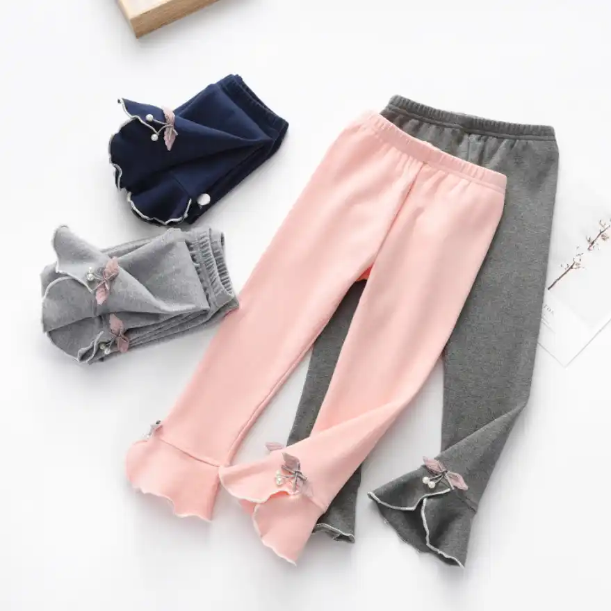 baby girl cotton trousers