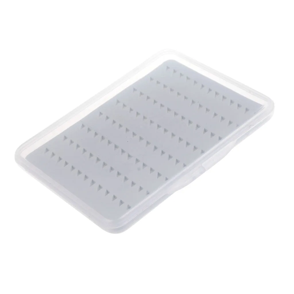 Super Slim Fly Box Fly Hook Box Dry Wet Flies Insect Lures Storage Case Waterproof Slit Foam Box Fishing Tackles Box S M L Pesca