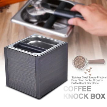 Stainless Steel Washable Bucket Large Capacity Container Storage Practical Coffee Knock Box Square Grounds Residue Easy Clean
Stainless Steel Washable Bucket Large Capacity Container Storage Practical Coffee Knock Box Square Grounds Residue Easy Clean