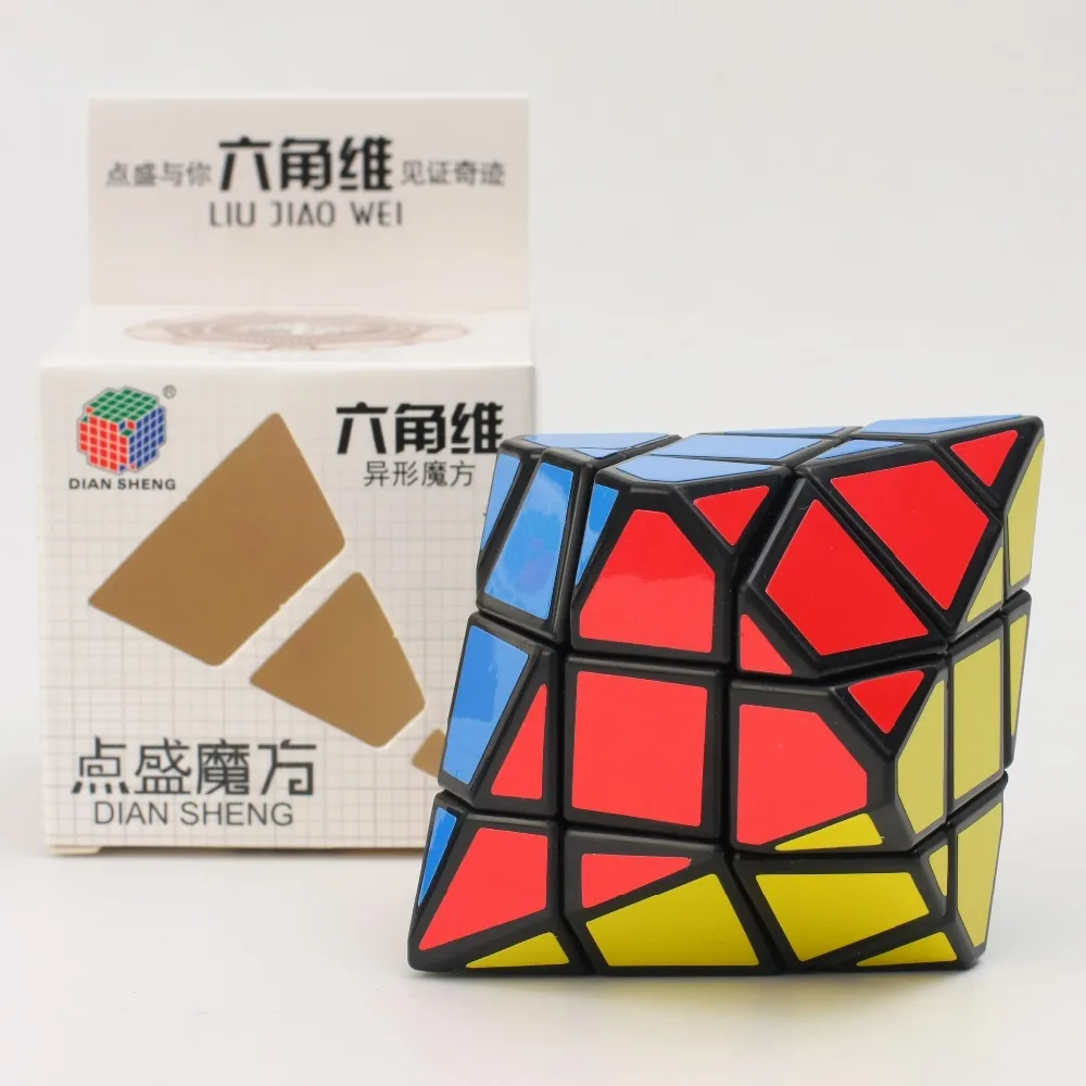 Diansheng 6-corner-only Pyramid cube Hexagonal Dipyramid 3x3x3 Magic Cube Toy educational puzzle Zcube
Diansheng 6-corner-only Pyramid cube Hexagonal Dipyramid 3x3x3 Magic Cube Toy educational puzzle Zcube