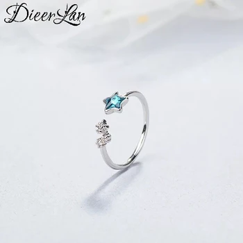 New Silver 925 Blue Star Rings for Women Lady Punk Vintage Open Antique Rings Statement Sterling Silver Jewelry Anillos 
New Silver 925 Blue Star Rings for Women Lady Punk Vintage Open Antique Rings Statement Sterling Silver Jewelry Anillos