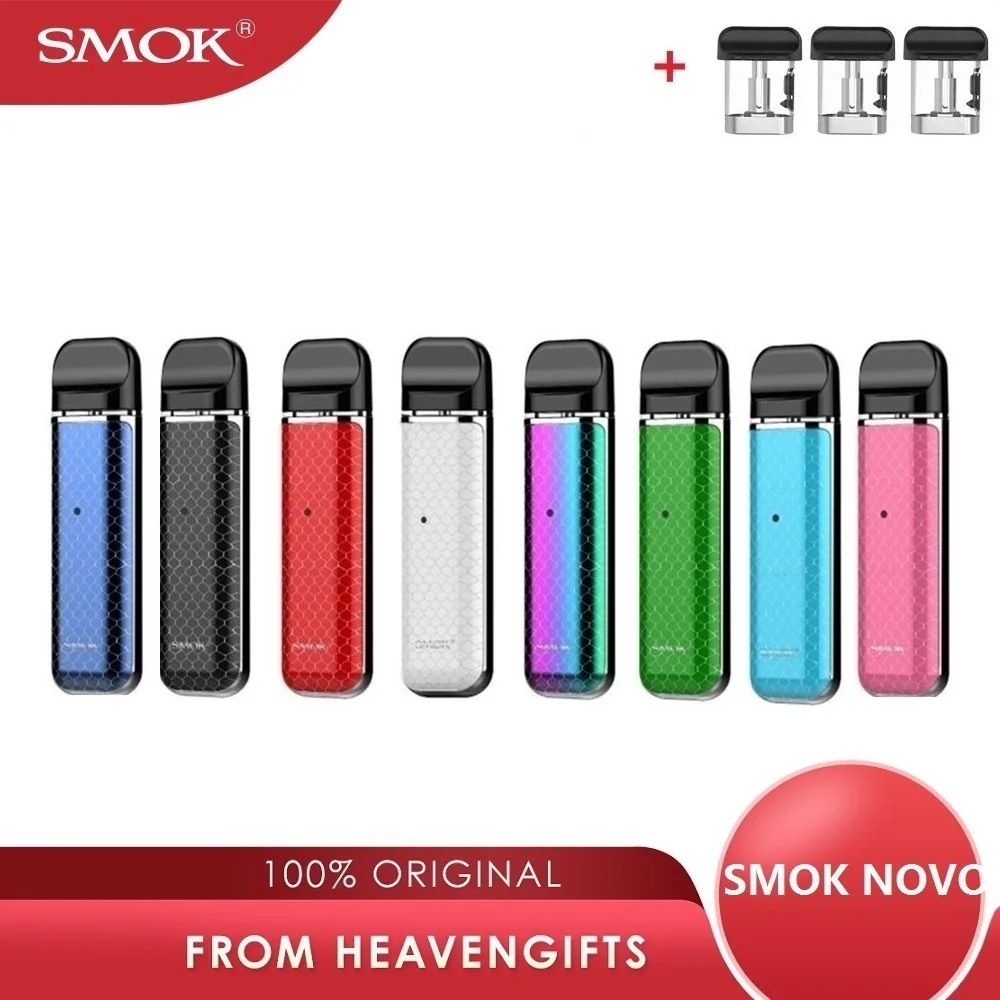 Original SMOK Novo Pod Starter Kit 450mAh & 2ml Pod with Air-driven Pod System Vape Kit Vs Renova Zero/ MINIFIT Kit/ SMOK Nord
Original SMOK Novo Pod Starter Kit 450mAh & 2ml Pod with Air-driven Pod System Vape Kit Vs Renova Zero/ MINIFIT Kit/ SMOK Nord