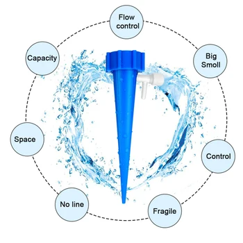 12pcs Adjustable Water Flow With Switch Valve Drip Irrigation Waterer Automatic Drip Watering Device Garden Watering Tool
12pcs Adjustable Water Flow With Switch Valve Drip Irrigation Waterer Automatic Drip Watering Device Garden Watering Tool