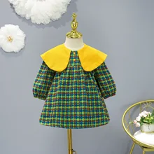 Baby Girls Dress Kids Clothes Casual Costume Cute Plaid Spring Autumn 1-7 Years Daily Dresses For Girl Children's Clothing
Baby Girls Dress Kids Clothes Casual Costume Cute Plaid Spring Autumn 1-7 Years Daily Dresses For Girl Children's Clothing
