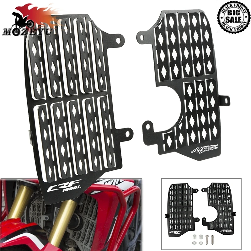 FOR HONDA crf CRF1000L Africa Twin CRF 1000L ADV SPORT 2016-2019 218 2017 CNC Motorcycle Radiator Grille Guard Cover Protector
FOR HONDA crf CRF1000L Africa Twin CRF 1000L ADV SPORT 2016-2019 218 2017 CNC Motorcycle Radiator Grille Guard Cover Protector