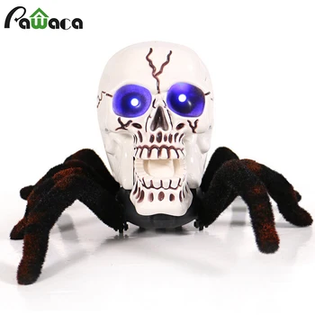 Multi-function Horror Props Home Skull Spider Decoration, Lnfrared Spoof Remote Control Spider,Electric Simulation Reptile Prop
Multi-function Horror Props Home Skull Spider Decoration, Lnfrared Spoof Remote Control Spider,Electric Simulation Reptile Prop