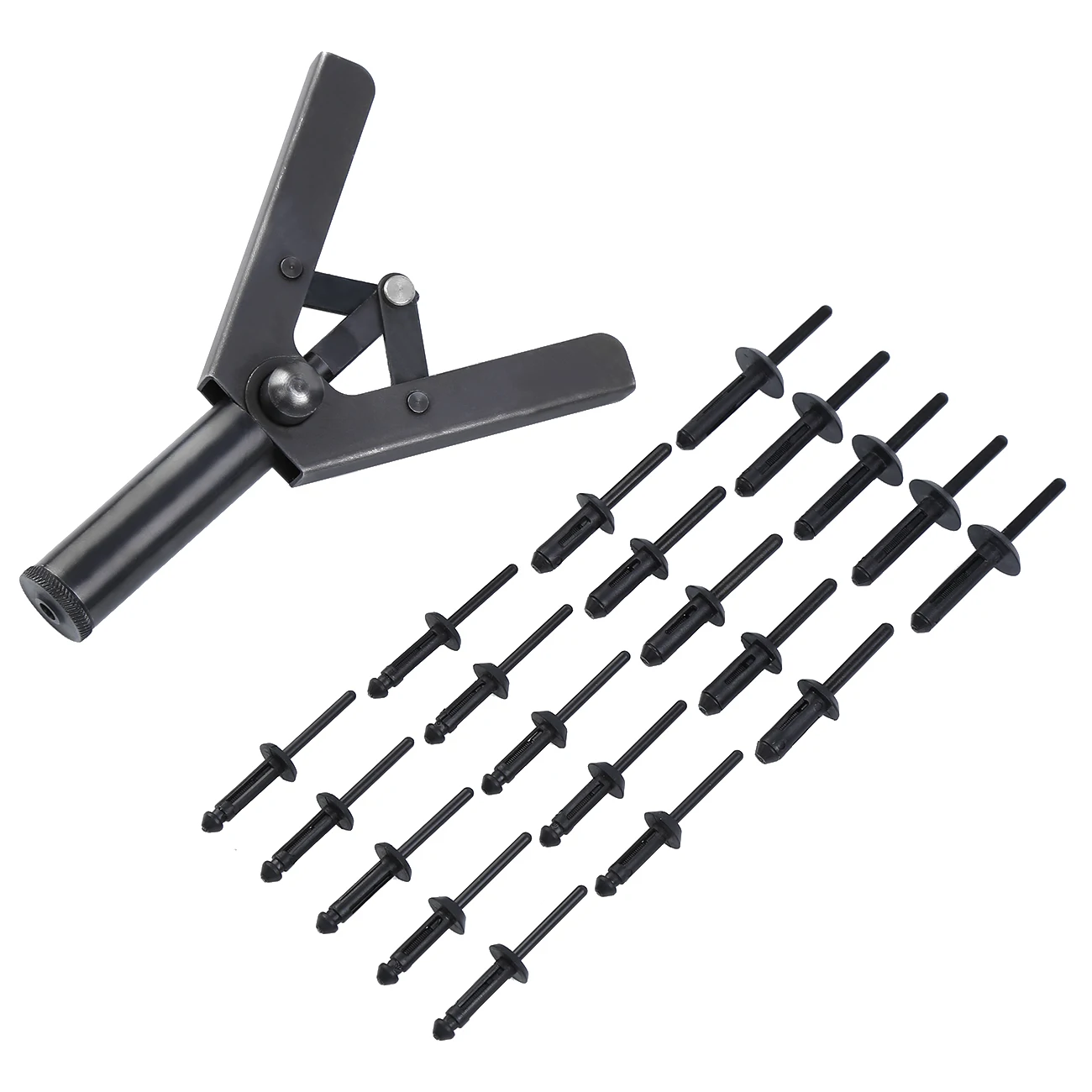 Samger 41Pcs Blind Plastic Rivet Gun Rivet Machine Puller Set Hand Riveting Kit Hand Manual Repair Tools 40 Pcs Plastic Rivet
Samger 41Pcs Blind Plastic Rivet Gun Rivet Machine Puller Set Hand Riveting Kit Hand Manual Repair Tools 40 Pcs Plastic Rivet