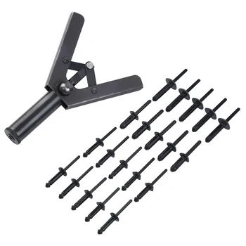 Samger 41Pcs Plastic Rivet Tool Rivet Gun Machine Puller Set Hand Riveting Kit Hand Manual Repair Tools 40 Pcs Plastic Rivet
Samger 41Pcs Plastic Rivet Tool Rivet Gun Machine Puller Set Hand Riveting Kit Hand Manual Repair Tools 40 Pcs Plastic Rivet