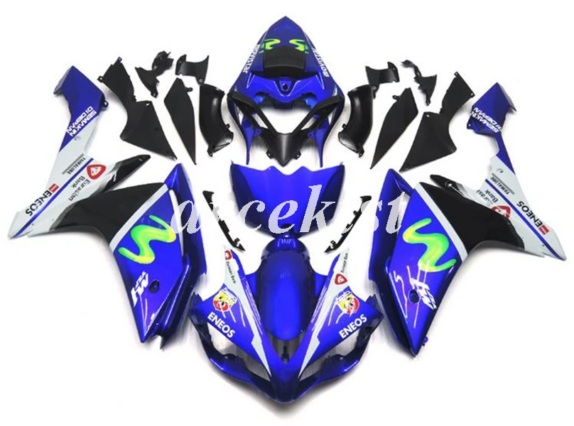 Top Injection Mold New ABS Motorcycle Full Fairings Kit Fit for YAMAHA YZF-R1 2007 2008 07 08 bodywork set bright blue
Top Injection Mold New ABS Motorcycle Full Fairings Kit Fit for YAMAHA YZF-R1 2007 2008 07 08 bodywork set bright blue