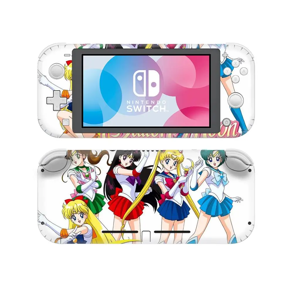 Sailor Moon Skin Stickers For NS Nintend Switch Lite Console Controller Protection Vinyl Decals NintendoSwitch Accessories | Электроника