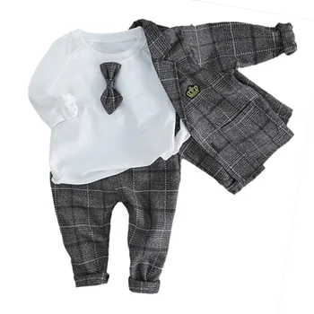 Spring Autumn Boys Dress British Small Suits Children's Suit Three-piece Set Gentleman Boy Children's Suit Children's Clothing H
Spring Autumn Boys Dress British Small Suits Children's Suit Three-piece Set Gentleman Boy Children's Suit Children's Clothing H