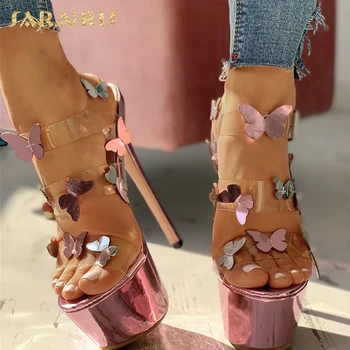 SARAIRIS 2020 Extreme High Fetish Heels Summer Sandals Female Butterfly Sexy Party Wedding bridal Platform Women Shoes Woman 
SARAIRIS 2020 Extreme High Fetish Heels Summer Sandals Female Butterfly Sexy Party Wedding bridal Platform Women Shoes Woman