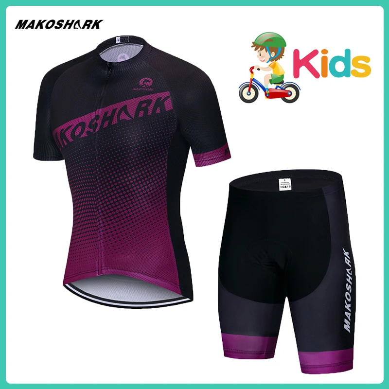 MAKOSHARK Children'S Jersey Set Summer Road Bike Racing Cycling Clothing Riding Boys Clothes Bike Shorts Kids Team Sets New 2019
MAKOSHARK Children'S Jersey Set Summer Road Bike Racing Cycling Clothing Riding Boys Clothes Bike Shorts Kids Team Sets New 2019