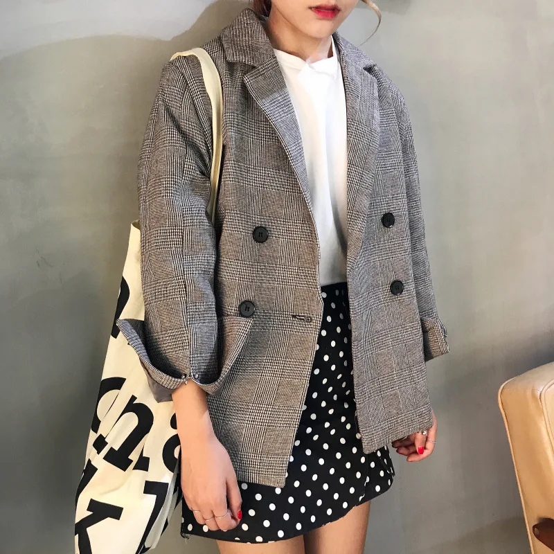 Spring Korean-style CHIC Hong Kong Flavor Retro Pattern Small Suit Loose-Fit Versatile Leisure Suit Formal Wear Jacket Women's
Spring Korean-style CHIC Hong Kong Flavor Retro Pattern Small Suit Loose-Fit Versatile Leisure Suit Formal Wear Jacket Women's