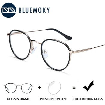 BLUEMOKY Retro Windsor rim Round Prescription Glasses For Women Anti-Blue-Ray Optical Myopia Hyperopia Photochromic Eyewear
BLUEMOKY Retro Windsor rim Round Prescription Glasses For Women Anti-Blue-Ray Optical Myopia Hyperopia Photochromic Eyewear