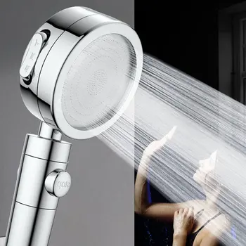 Bathroom Spa Shower Head Sprinkler Stop Water Switch Handheld Shower Pressurized Showers With Filter Cotton
Bathroom Spa Shower Head Sprinkler Stop Water Switch Handheld Shower Pressurized Showers With Filter Cotton