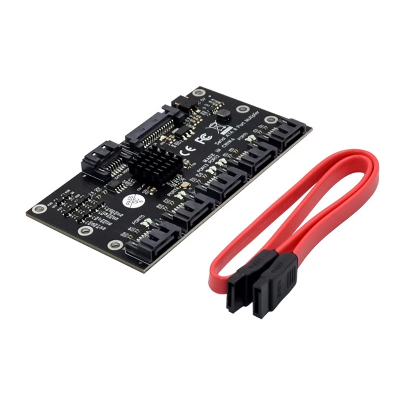 PCIE SATA III 6 портов контроллер слоты для карт PCI Express SATA 3,0 адаптер 6 Гбит/с Расширенная карта для Чиа майнинга JMB575
PCIE SATA III 6 портов контроллер слоты для карт PCI Express SATA 3,0 адаптер 6 Гбит/с Расширенная карта для Чиа майнинга JMB575