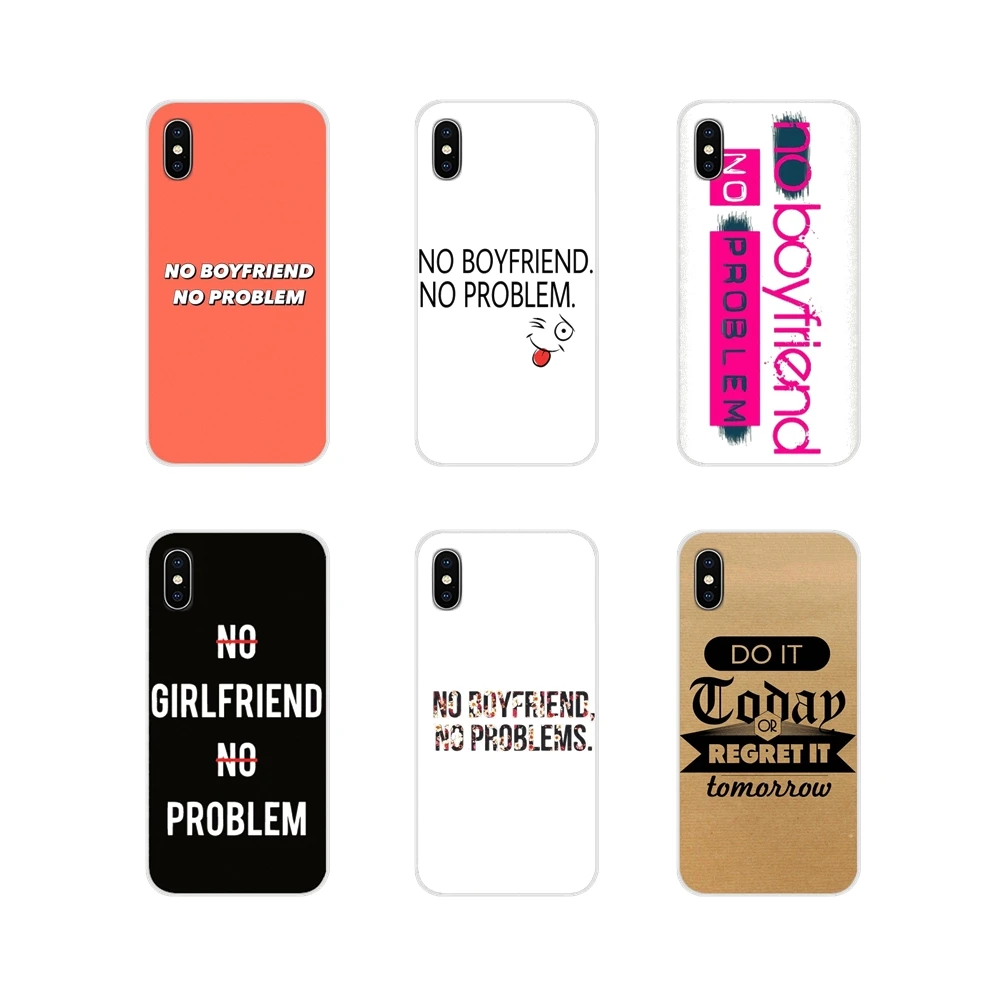 Accessories Phone Shell Covers No Boyfriend No Problem letter For Huawei Mate Honor 4C 5C 5X 6X 7 7A 7C 8 9 10 8C 8X 20 Lite Pro
Accessories Phone Shell Covers No Boyfriend No Problem letter For Huawei Mate Honor 4C 5C 5X 6X 7 7A 7C 8 9 10 8C 8X 20 Lite Pro