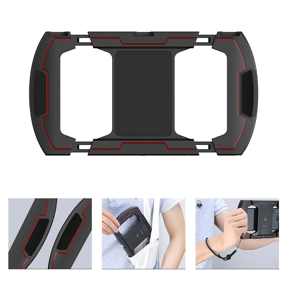 U-Rig Video Rig Wireless Smartphone Charger with Cold Shoe for LED Fill Light Microphone Filmmaking Case Handheld Handle Grip
U-Rig Video Rig Wireless Smartphone Charger with Cold Shoe for LED Fill Light Microphone Filmmaking Case Handheld Handle Grip