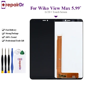 720*1440 For Wiko View Max LCD Display with Touch Screen Digitizer Mobile Phone Accessories For Wiko View Max Lcd Screen Sensor
720*1440 For Wiko View Max LCD Display with Touch Screen Digitizer Mobile Phone Accessories For Wiko View Max Lcd Screen Sensor