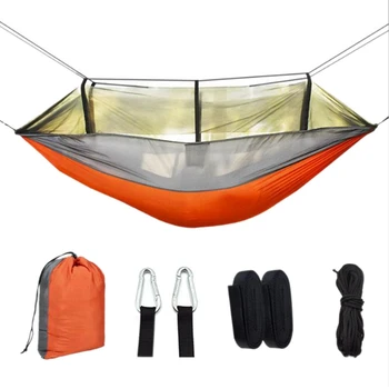 2 Set Portable Person Camping Outdoor Hammock with Mosquito Net Swing Sleeping Lightweight Travel Bed for Hiking
2 Set Portable Person Camping Outdoor Hammock with Mosquito Net Swing Sleeping Lightweight Travel Bed for Hiking