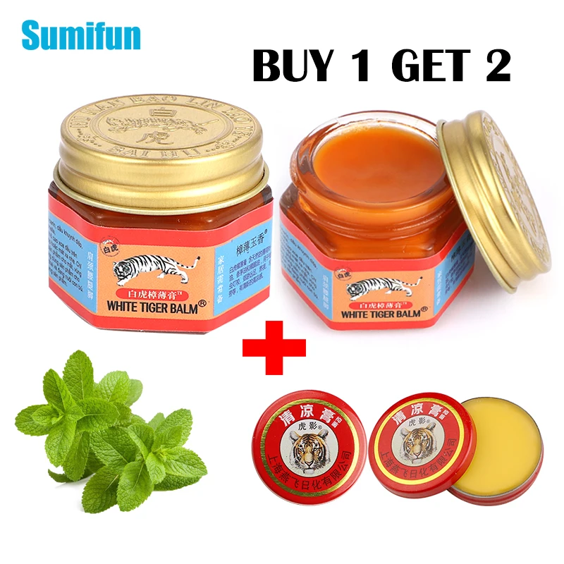 Buy 1 get 2! Tiger Balm Ointment Insect Bite Strength Pain Muscle Relieving Arthritis Joint Body Pain Painkiller Cooling Oil 15g
Buy 1 get 2! Tiger Balm Ointment Insect Bite Strength Pain Muscle Relieving Arthritis Joint Body Pain Painkiller Cooling Oil 15g