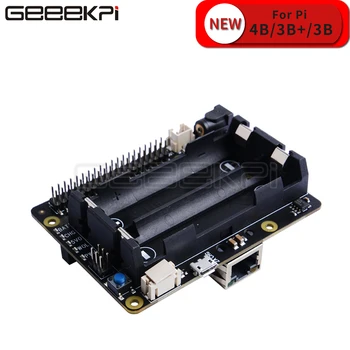 GeeekPi X725 Power Management Board & UPS HAT Safe Shutdown Aluminum Case Expansion Board for Raspberry Pi 4 B/3B+/3B
GeeekPi X725 Power Management Board & UPS HAT Safe Shutdown Aluminum Case Expansion Board for Raspberry Pi 4 B/3B+/3B