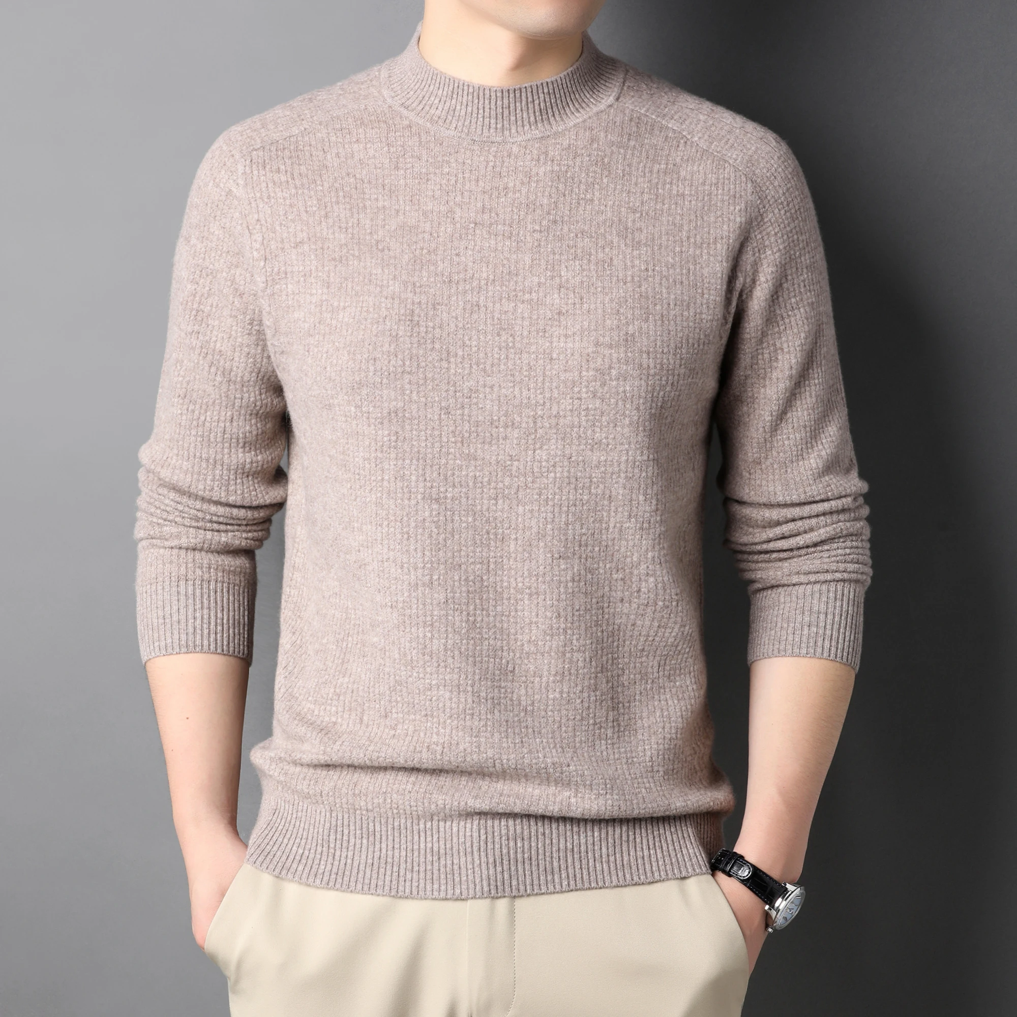 New Men Turtleneck Pullover Sweater Fashion Solid Color Thick and Warm Bottoming Shirt 2021 Autumn and Winter Male Brand Clothes
New Men Turtleneck Pullover Sweater Fashion Solid Color Thick and Warm Bottoming Shirt 2021 Autumn and Winter Male Brand Clothes