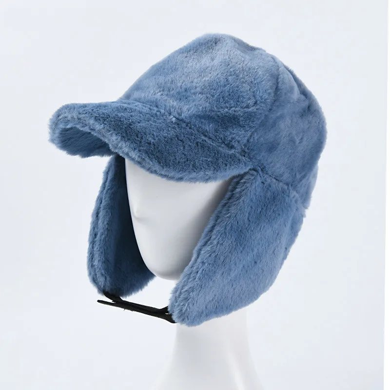 Thick Plush Bomber Hat Warm Winter Hat For Men Women Trapper Trooper Hats Ear Protect Russian Snow Caps Earflap Bonnet
Thick Plush Bomber Hat Warm Winter Hat For Men Women Trapper Trooper Hats Ear Protect Russian Snow Caps Earflap Bonnet