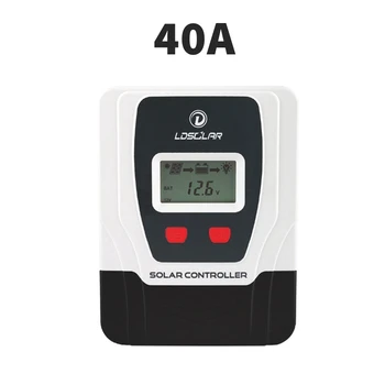 PWM solar controller 12/24V 40A PWM DC controller 4 USB outputs