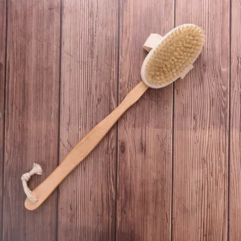 1pc Wooden Body Massage Shower Brush SPA Woman Man Skin Care Dry Body Brush Natural Bristle Bath Brush
1pc Wooden Body Massage Shower Brush SPA Woman Man Skin Care Dry Body Brush Natural Bristle Bath Brush