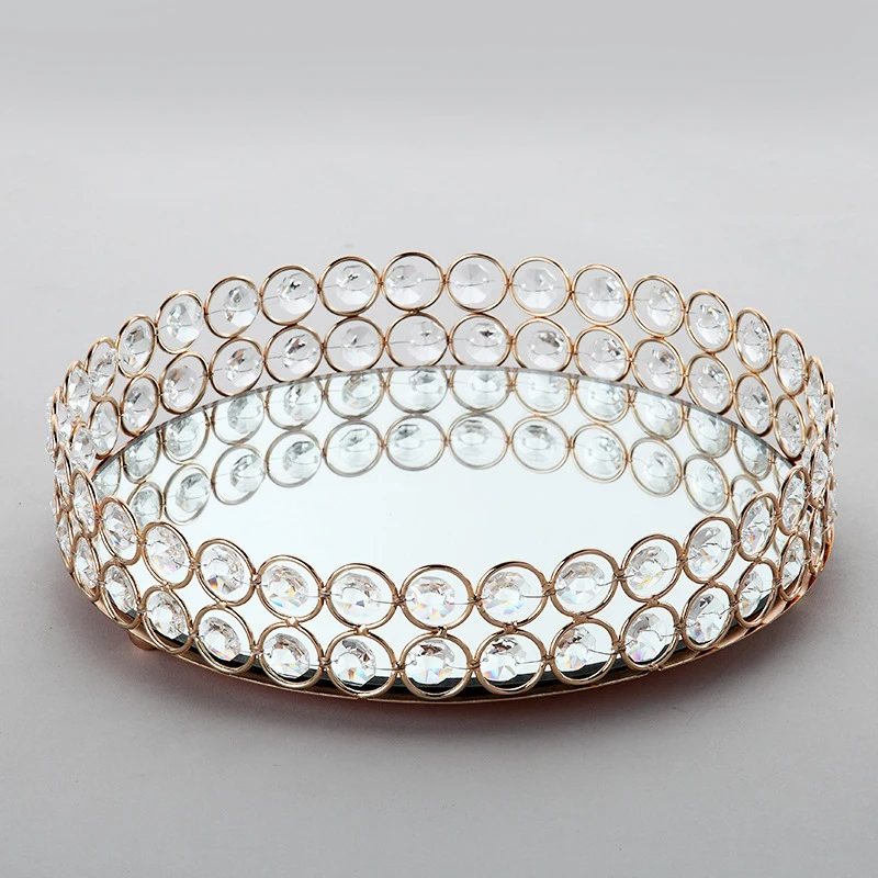 Gold Crystal Cake Stand Mirrored Wedding Party Event Dessert Display Decoration Jewelry Cosmetics Storage Home Storage Tray
Gold Crystal Cake Stand Mirrored Wedding Party Event Dessert Display Decoration Jewelry Cosmetics Storage Home Storage Tray