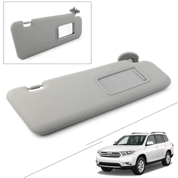 Gray Car Sunshade Sun Visor Shield Right Side For Toyota Highlander 2008 2009 2010 2011 2012 2013 W/ Vanity Light
Gray Car Sunshade Sun Visor Shield Right Side For Toyota Highlander 2008 2009 2010 2011 2012 2013 W/ Vanity Light