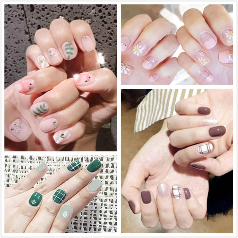 14tips Stickers Colorful Self-adhesive Nail Art Wraps Fashion Nail Polish Stickes Manicure Full Wrap Tools Decorations
14tips Stickers Colorful Self-adhesive Nail Art Wraps Fashion Nail Polish Stickes Manicure Full Wrap Tools Decorations