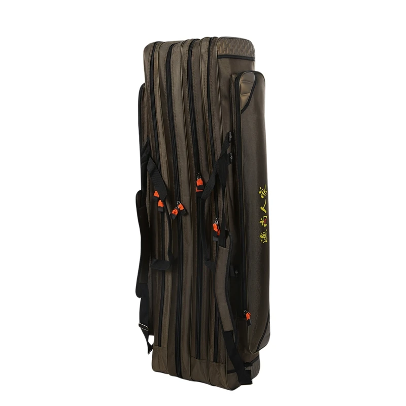 Fishing Tackle Bag Large Capacity Fishing Bag 4 Layer Thick Waterproof Fishing Rod Package 
Fishing Tackle Bag Large Capacity Fishing Bag 4 Layer Thick Waterproof Fishing Rod Package