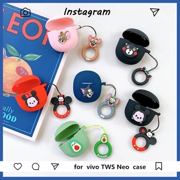 Cute Avocado Silicone Case for Vivo TWS Neo Wireless Bluetooth Earphone Protect Cover Shockproof Portable Anti-lost Finger Ring
Cute Avocado Silicone Case for Vivo TWS Neo Wireless Bluetooth Earphone Protect Cover Shockproof Portable Anti-lost Finger Ring