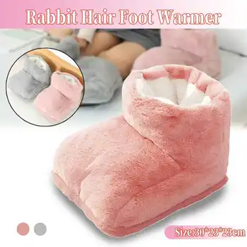 Washab Electric Warm Pad Foot Warmer Heating Feet Shoe Slippers Rabbit Wool Quick Heat Mat USB Charging Heated Home Winter
Washab Electric Warm Pad Foot Warmer Heating Feet Shoe Slippers Rabbit Wool Quick Heat Mat USB Charging Heated Home Winter