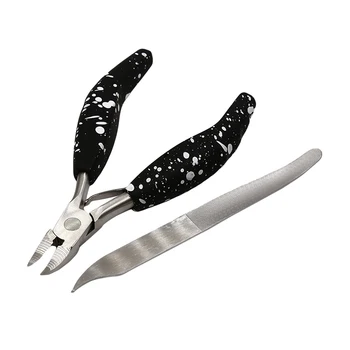 2 Pcs Cutter Nipper Clip Cut Set Stainless Steel Nail Cuticle Pushers Spoon Nail Scissor Dead Skin Remover Tools For Women Man
2 Pcs Cutter Nipper Clip Cut Set Stainless Steel Nail Cuticle Pushers Spoon Nail Scissor Dead Skin Remover Tools For Women Man