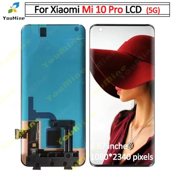 Original For Xiaomi MI 10 Pro 5G Mi 10 pro LCD Display Touch Screen Digitizer Assembly Replacement For Xiaomi mi10 Pro Display
Original For Xiaomi MI 10 Pro 5G Mi 10 pro LCD Display Touch Screen Digitizer Assembly Replacement For Xiaomi mi10 Pro Display