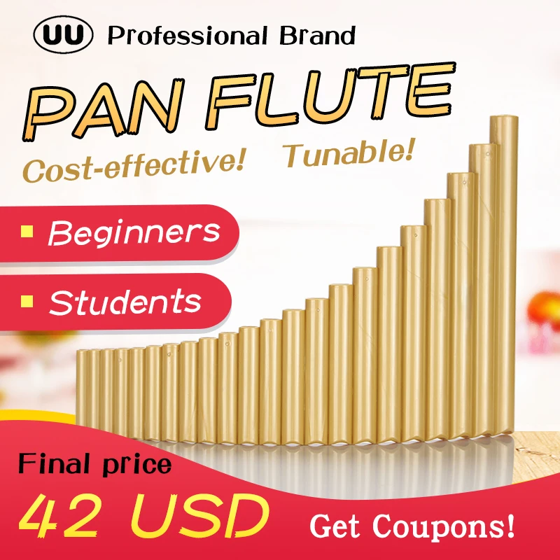 UU Pan Flute 22 трубы G Key Tunable Flauta ABS пластик профессиональный инструмент|Флейта| |