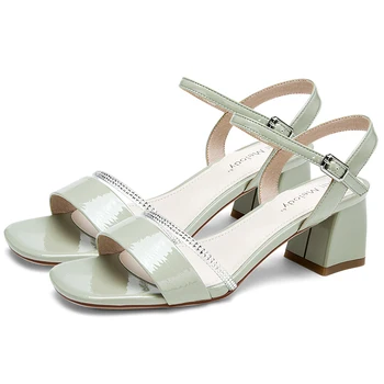 2020 Summer Yellow Blue Women Sandals 5.5CM Block High Heels Femme Shoes 11803ABX4528
2020 Summer Yellow Blue Women Sandals 5.5CM Block High Heels Femme Shoes 11803ABX4528