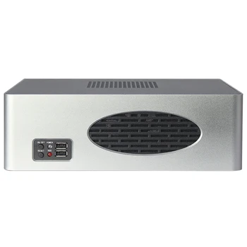Small Computer case Support ITX Motherboard Industrial Control Wall-mounted Gray Server Chassis
Small Computer case Support ITX Motherboard Industrial Control Wall-mounted Gray Server Chassis