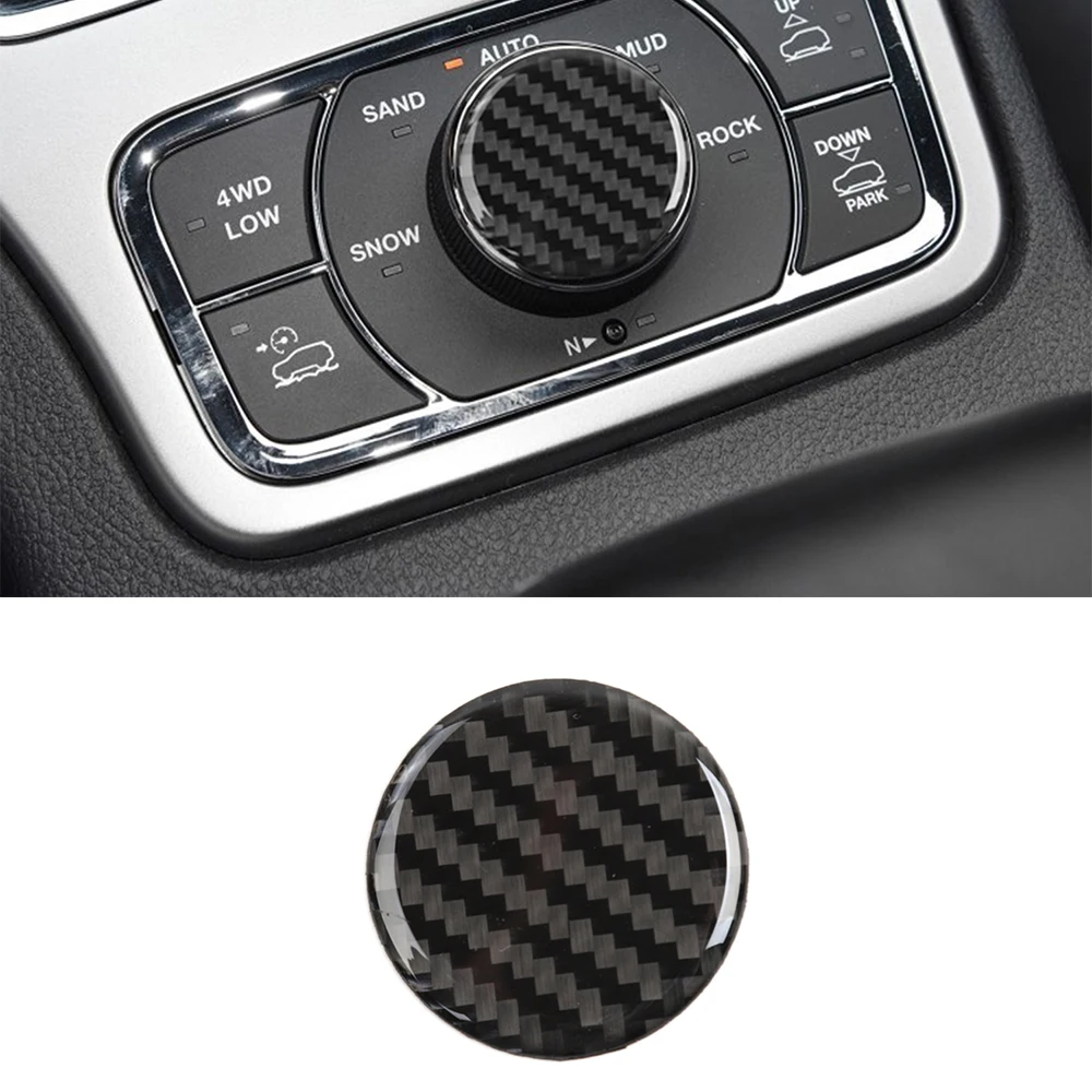 For Jeep Grand Cherokee 2011-2021 Car Four-wheel Drive Switch Knob Decal Stickers Cover Interior Accessories Real Carbon Fiber
For Jeep Grand Cherokee 2011-2021 Car Four-wheel Drive Switch Knob Decal Stickers Cover Interior Accessories Real Carbon Fiber