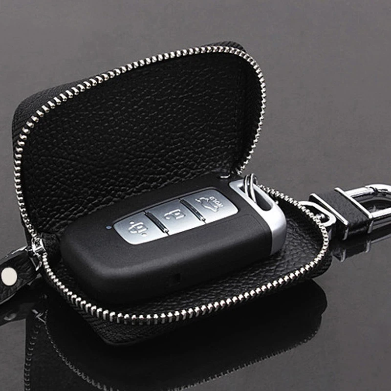 Фото Автомобильный кожаный мужской брелок для ключей чехол сумка кошелек Volkswagen vw Touran 1