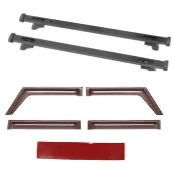 1 Set Rc Roof Fixing Rail & 1 Set Transparent Window Visor Sun Vent Wind Deflector for Rc Crawler Traxxas
1 Set Rc Roof Fixing Rail & 1 Set Transparent Window Visor Sun Vent Wind Deflector for Rc Crawler Traxxas
