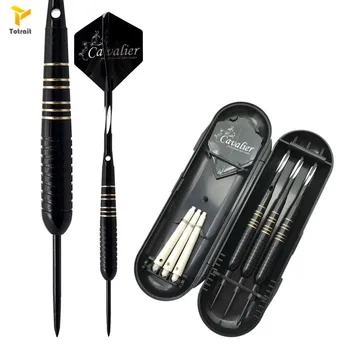 TOtrait 21g Professional 3PCS Steel Tip Darts Black Brass Needle Darts Golden Color Steel Tip Darts With Aluminum Darts Shafts
TOtrait 21g Professional 3PCS Steel Tip Darts Black Brass Needle Darts Golden Color Steel Tip Darts With Aluminum Darts Shafts