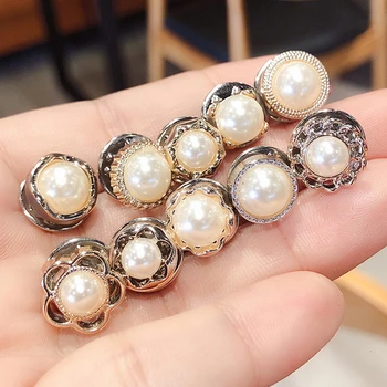 10Pcs Fashion Button Prevent Accidental Exposure Buttons Pearl Brooch Pins Badge High Quality Cufflinks Button For Clothes Decor 
10Pcs Fashion Button Prevent Accidental Exposure Buttons Pearl Brooch Pins Badge High Quality Cufflinks Button For Clothes Decor