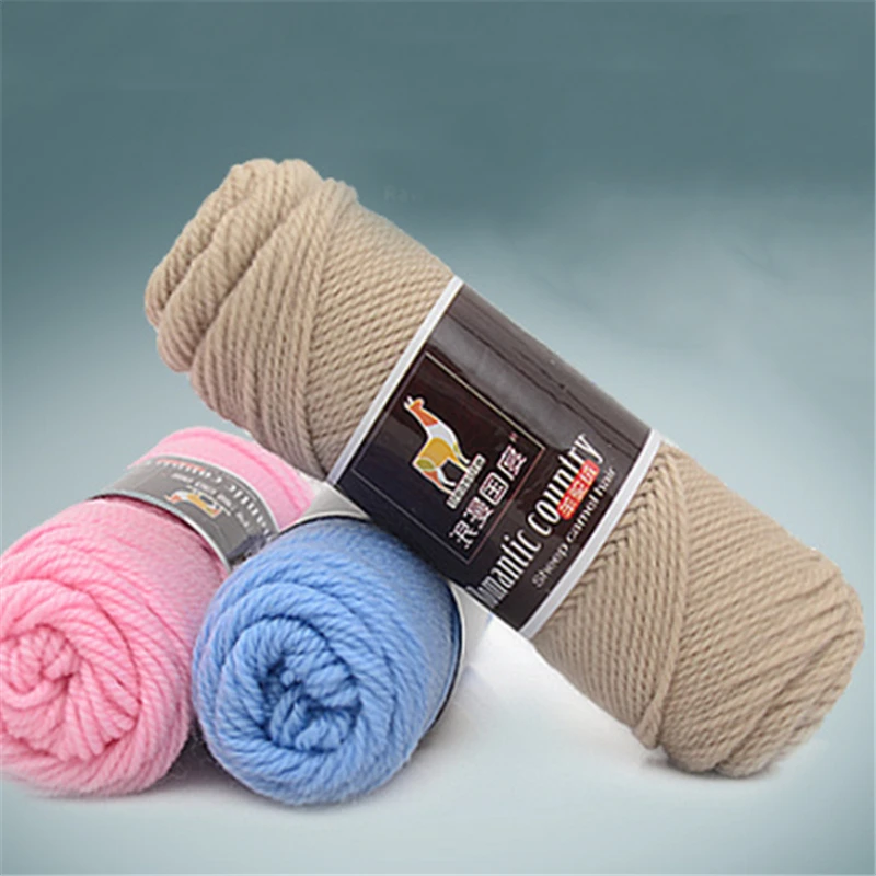 Generic 1pc Wool Blends Cashmere Yarn For Knitting De Lana Y Mezclas