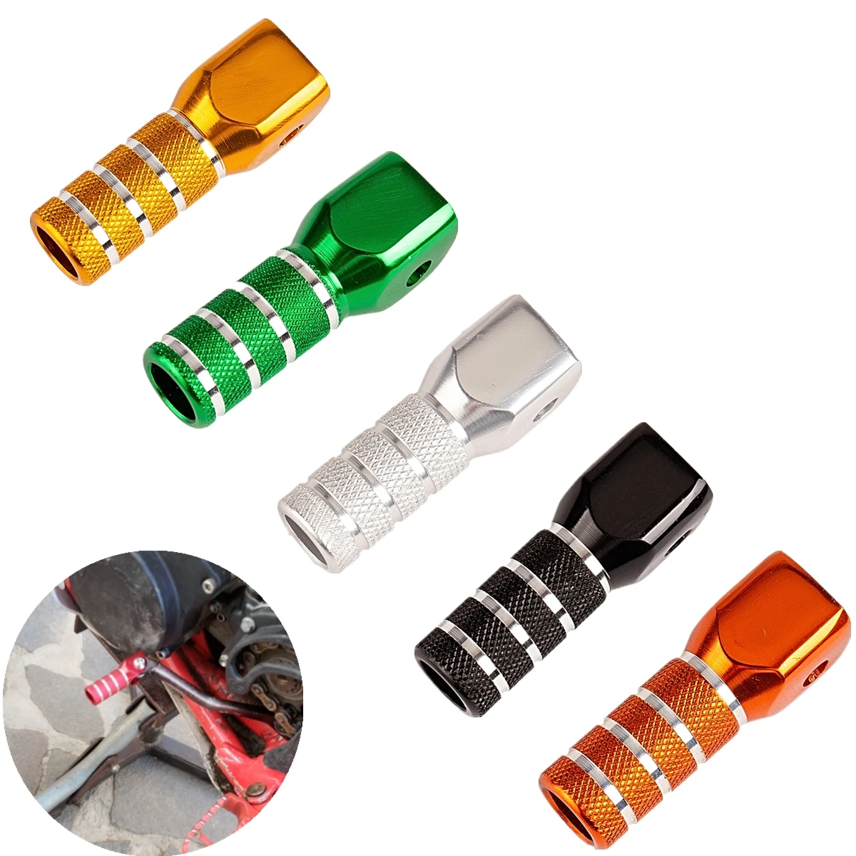 CNC Aluminum 5 Colors Billet Gear Shifter Shift Lever Tip Replacement For EXC SX XCW SXF EXCF Motorcycle Parts
CNC Aluminum 5 Colors Billet Gear Shifter Shift Lever Tip Replacement For EXC SX XCW SXF EXCF Motorcycle Parts