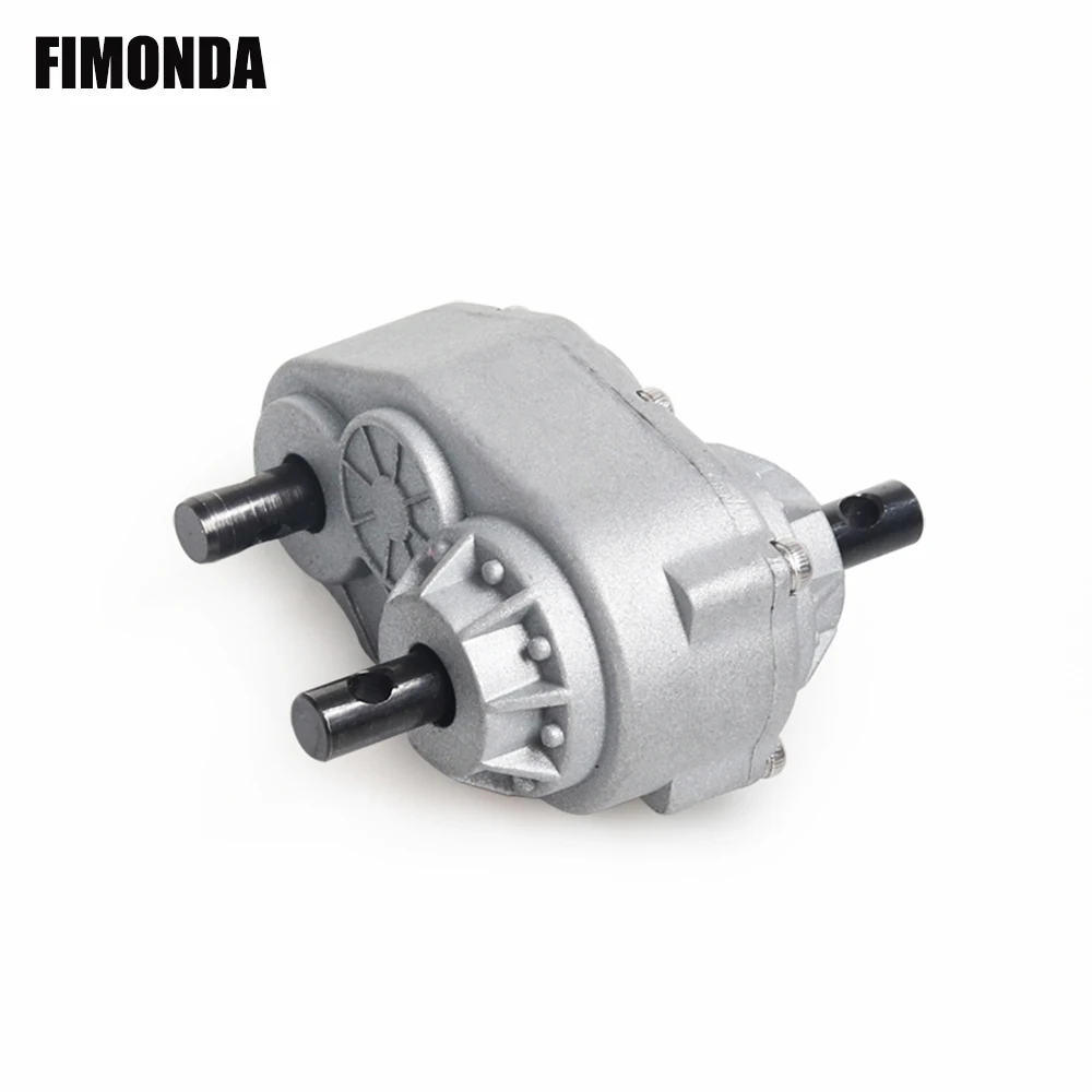 1/10 Metal Gearbox Transfer Case for RC Crawler Car Axial SCX10 D90 D110 Upgrade Parts
1/10 Metal Gearbox Transfer Case for RC Crawler Car Axial SCX10 D90 D110 Upgrade Parts